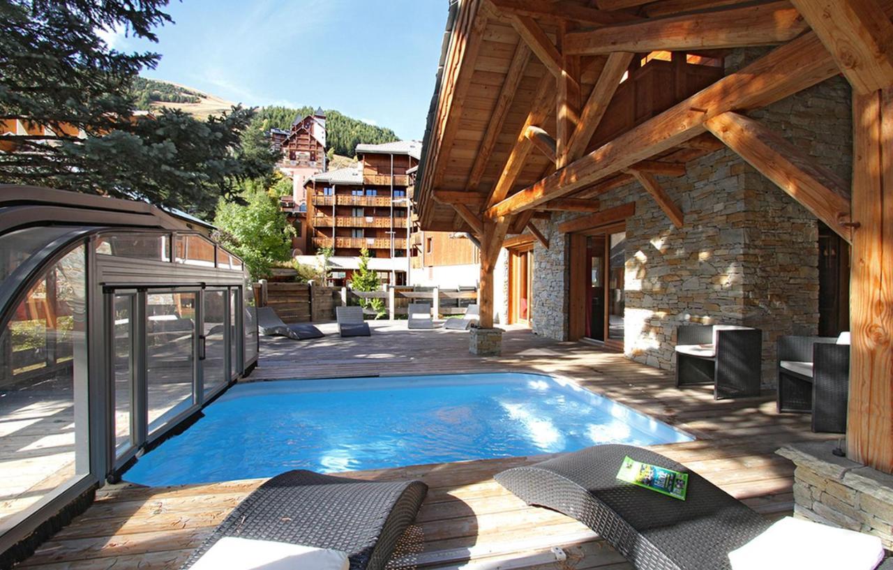 Odalys Chalet Le Renard Lodge Les Deux Alpes Ngoại thất bức ảnh